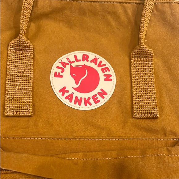 Fjallraven Kånken Burnt Yellow Backpack - Picture 2 of 9